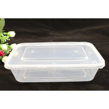 Recipiente descartável de alimentos para microondas PP Caixa de plástico
